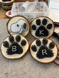Dog Paw Ornament