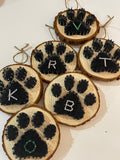 Dog Paw Ornament