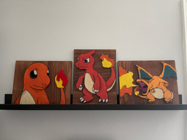 Fire Lizard Evolution Trio